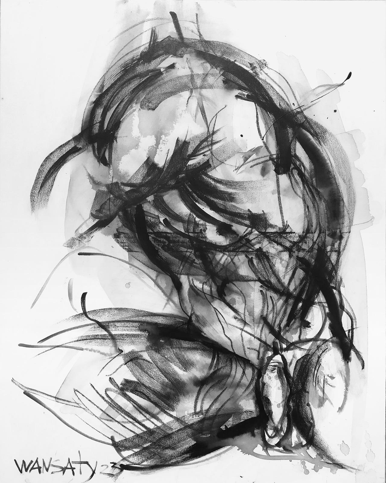 Nude , 100x75cm, acrylic, canvas