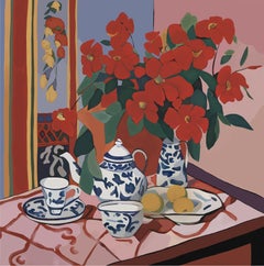 Still life , 70x70cm, print on canvas.Edition 20 pcs.