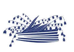 Nina Tsoriti - Campanula , 43x62cm, Druck auf Leinwand, Auflage 20 Stück. Campanula , 43x62cm, Druck auf Leinwand, Auflage 20 Stück.