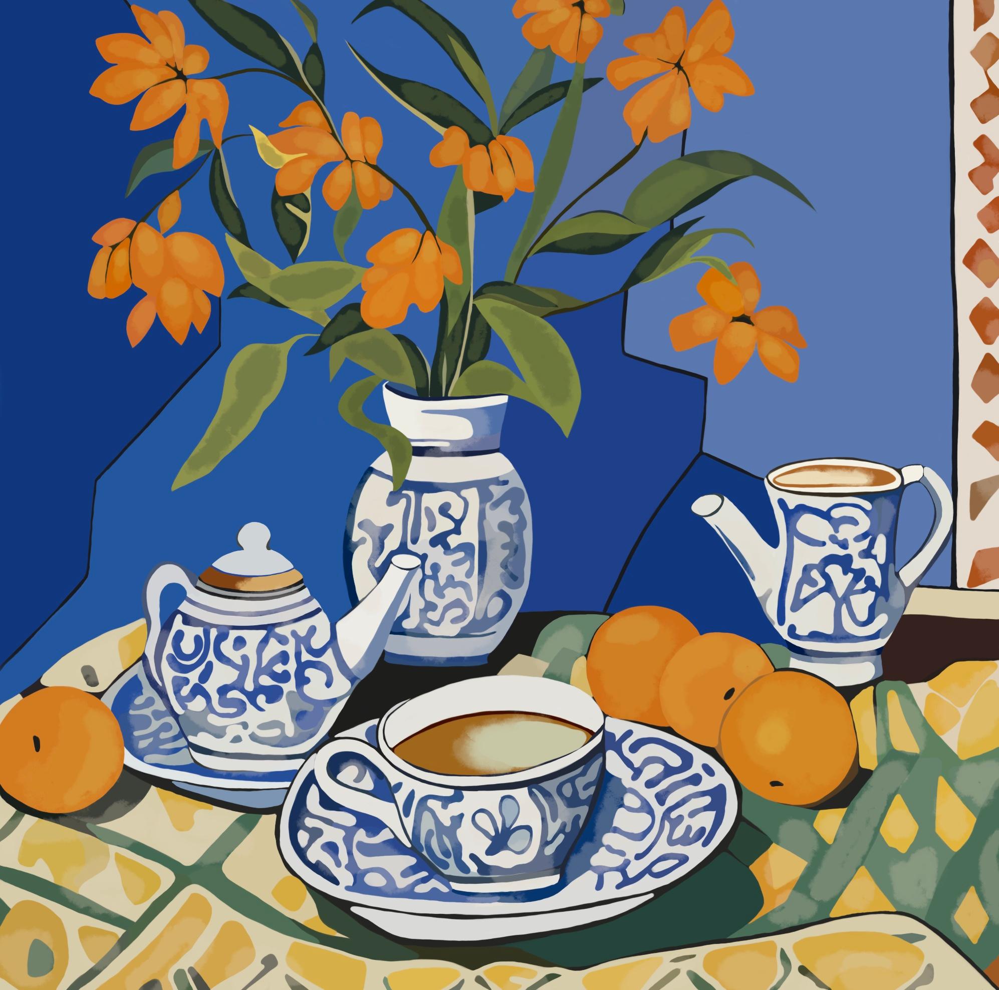 Morocco , 70x70cm, print on canvas.Edition 20 pcs.