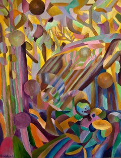 Rose bush, 90x70cm, Oil/Canvas