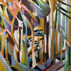 landscape, 60x60 cm, Oil, Canvas, Sand