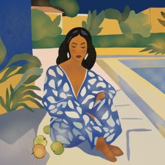 Summer time , 70x70cm, print on canvas.Edition 20 pcs.