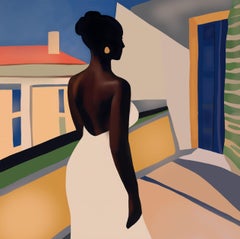 Sommerzeit, 70x70cm, Druck auf Leinwand. Auflage 20 Teile.