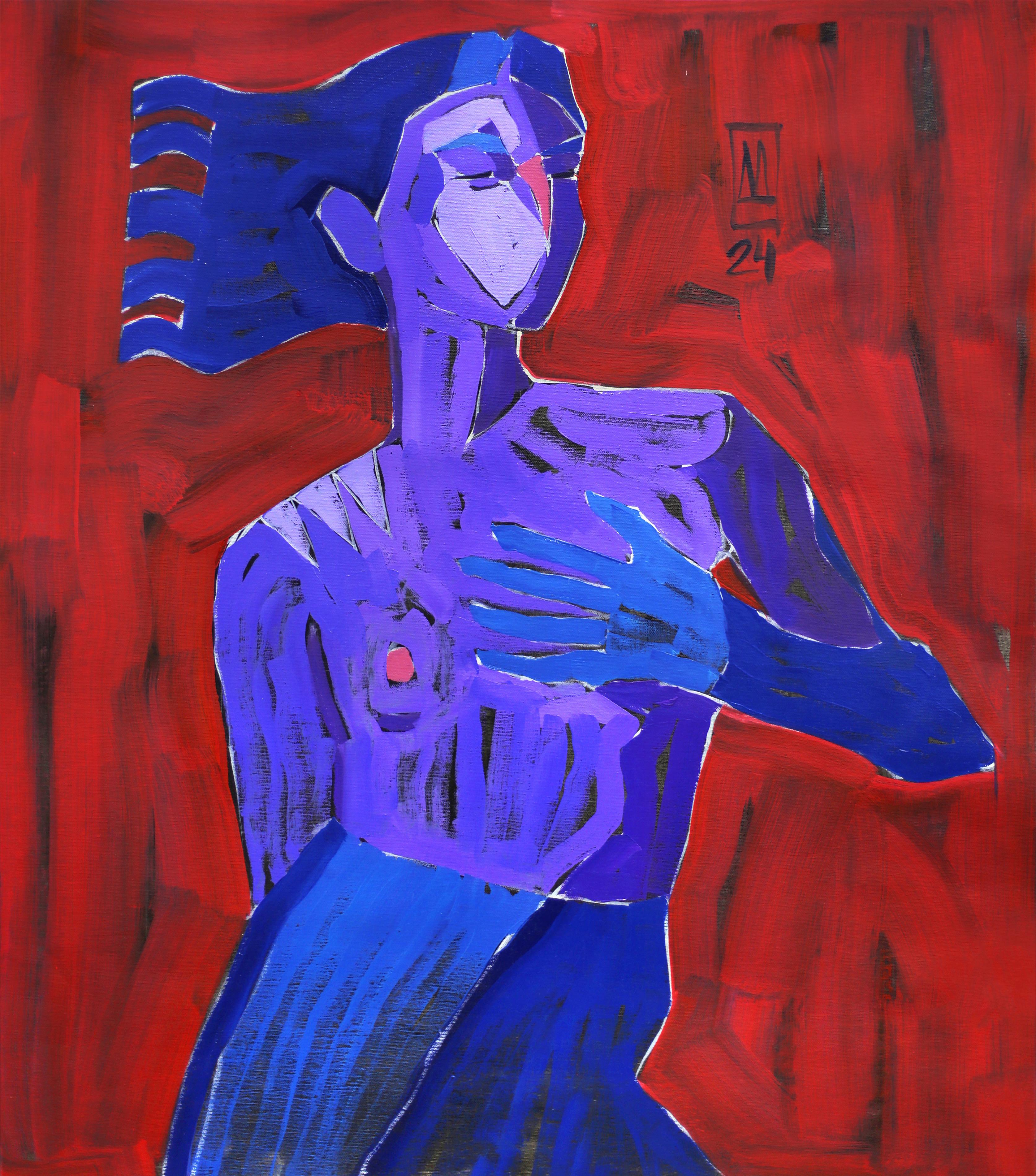 Confession, 80x70cm, oil on canvas