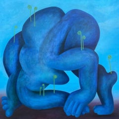 Up, 90x80cm, oil on canvas