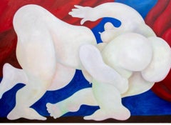 Struggle, 130x180cm, oil on canvas