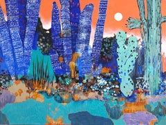 Chaleur, 120x160 cm, acrylique  sur toile