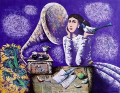 Good news, 70x90 cm, acrylic , Canvas