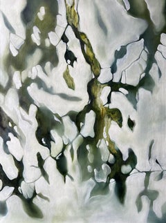 Weißes Rauschen, 80x60cm, Öl auf Leinwand