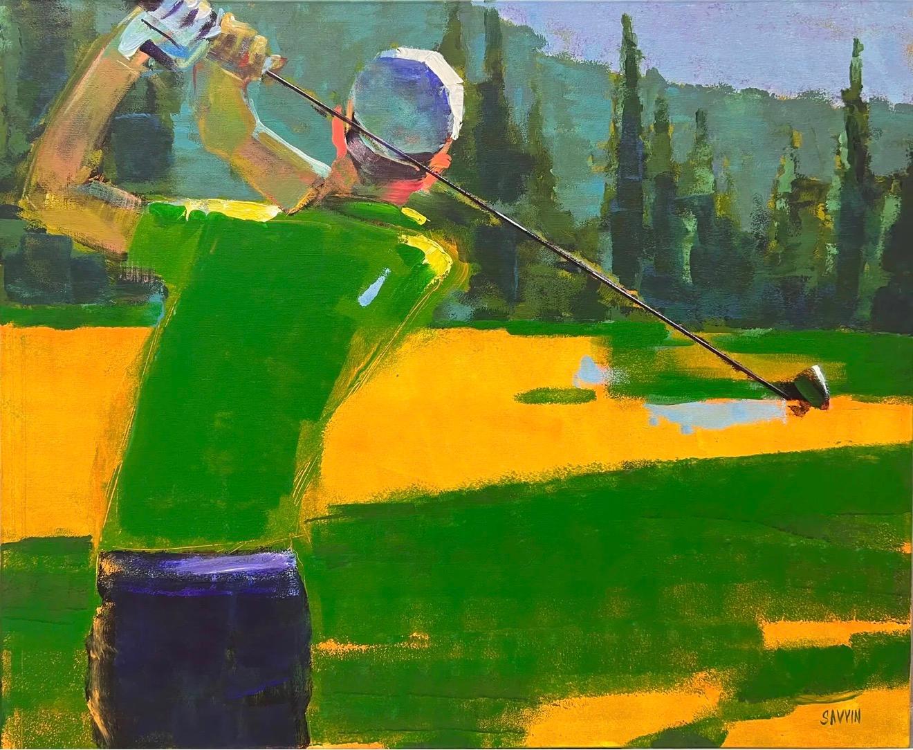 Schöner Schuss, 100x120cm, Acryl, Leinwand