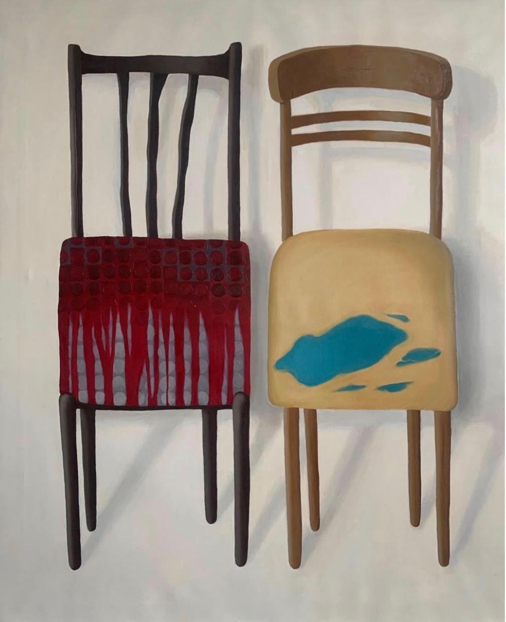 «Lost Lovers», 100x80cm, oil on canvas