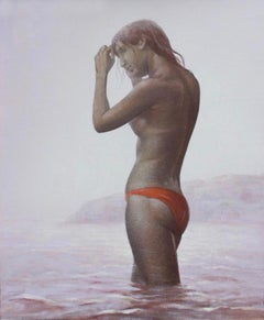 Beginn des Tages, 110,5 x 90,5cm, Acryl auf Leinwand