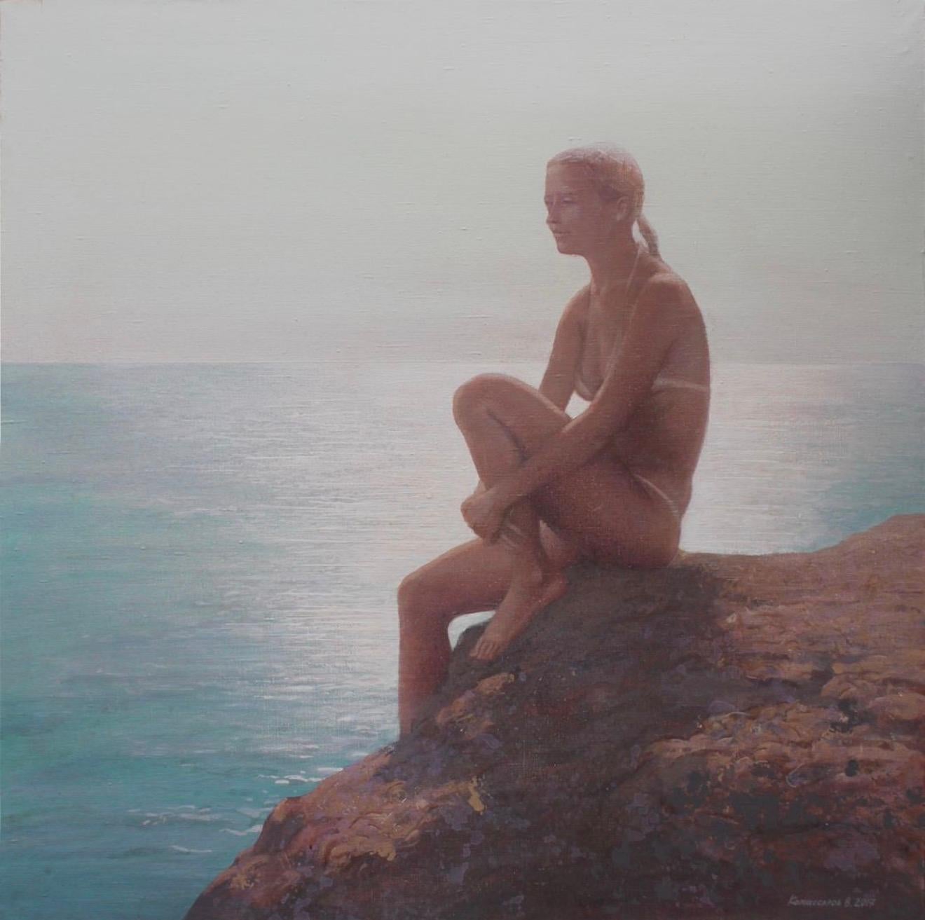 Assol, 100x100cm, Acryl auf Leinwand