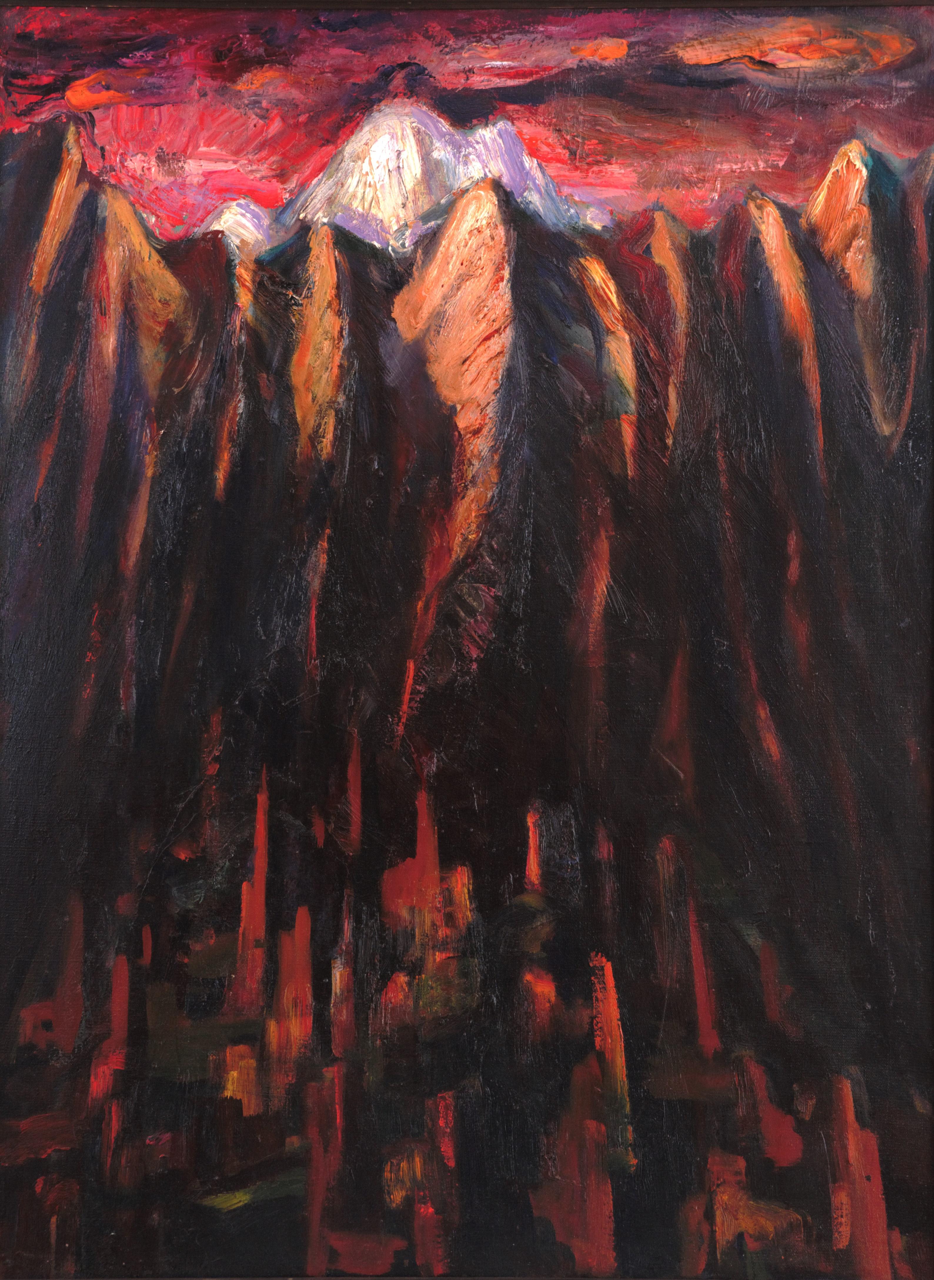 Midi, 120х90 cm, huile sur toile