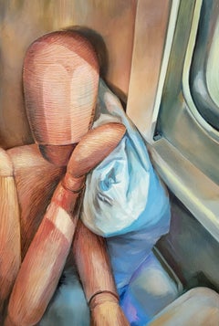 La strada di casa, 60x40 cm, acrilico su tela