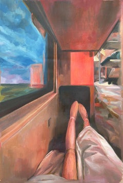 La strada di casa, 60x40 cm, acrilico su tela