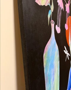 Call of the Red Planet, 90x70 cm, acrylic on canvas