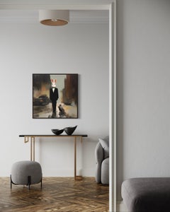 Che maschera indossi? 80x80cm, stampa su tela.Edizione di 20 pezzi