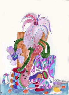 Tonya Katkova - Nature morte, 29x21 cm, aquarelle, papier Nature morte, 29x21 cm, aquarelle, papier