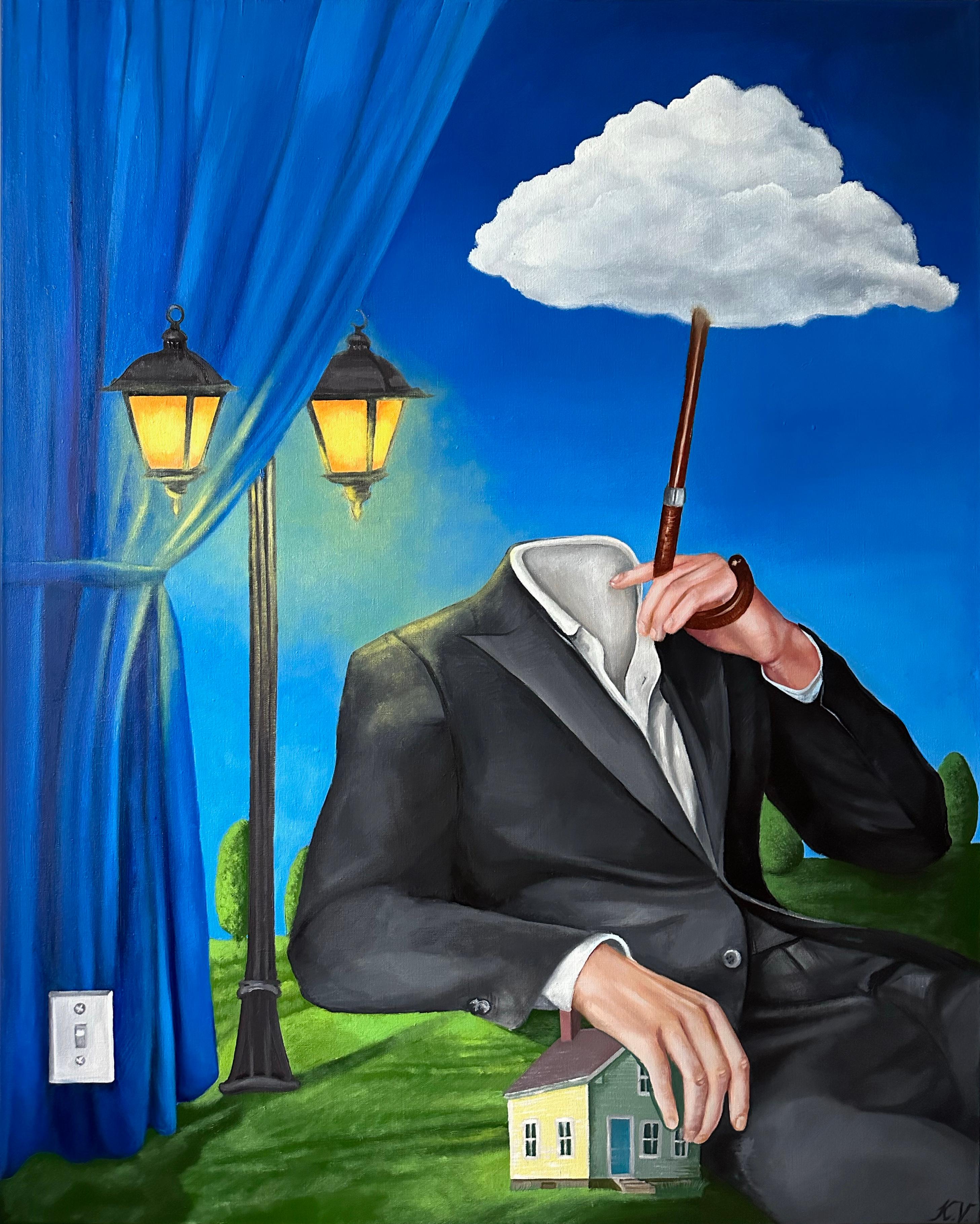 Comfort zone, 100x80 cm, oil on canvas