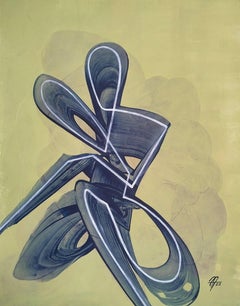 series "Personal Contacts", 61 x 48 cm, acrylic on paper