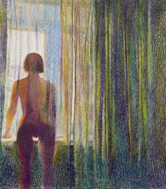 #20, 80x70 cm, acrílico, pastel, lienzo