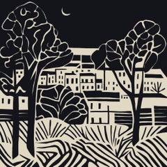 Landscape , 50x50cm, print on canvas.Edition 20 pcs.