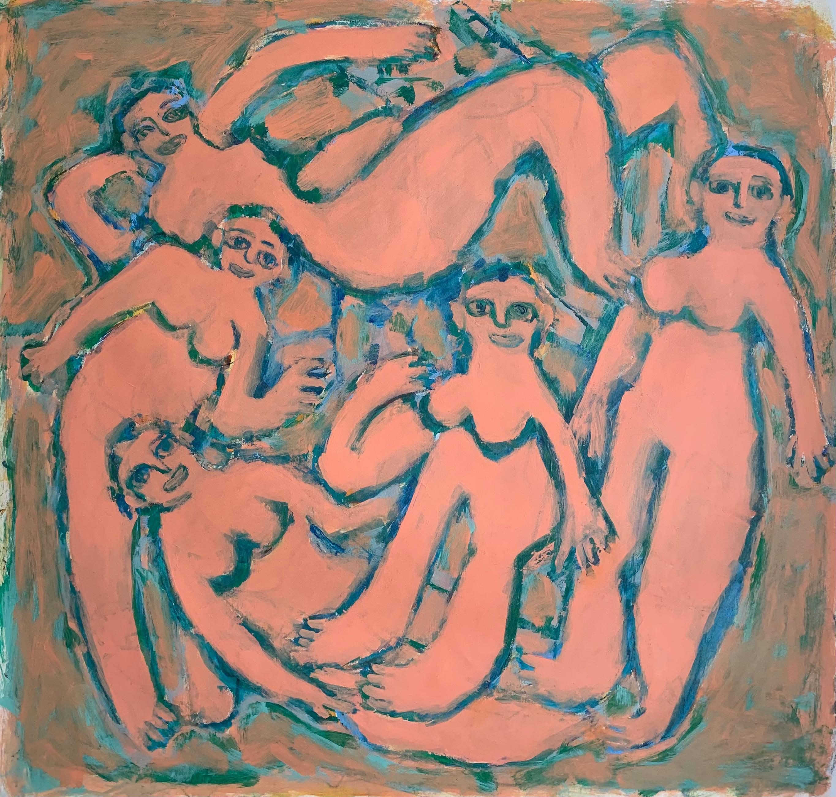 Untittle, 110x105 cm, acrylic, canvas