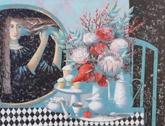 Angebot, 65x85 cm, Acryl, Leinwand