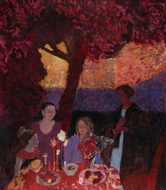 Evening , 150x130 cm, oil on canvas