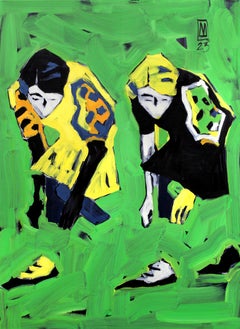 Destruction, 110 x80 cm, huile sur toile