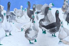Guests, 80x120 cm, oil on canvas