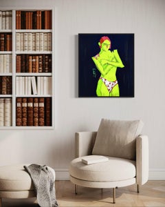 moonlight, 80x70cm, oil on canvas