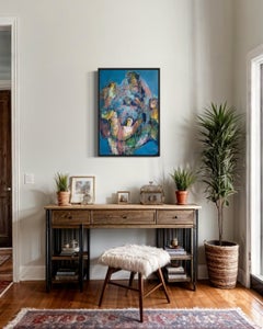 Catch a deer, 78x54cm, acrylic, paper