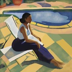 Sommerzeit, 70x70cm, Druck auf Leinwand. Auflage 20 Teile.