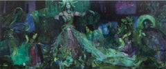The Mistress of the Copper Mountain , 200x85 cm, oil on canvas