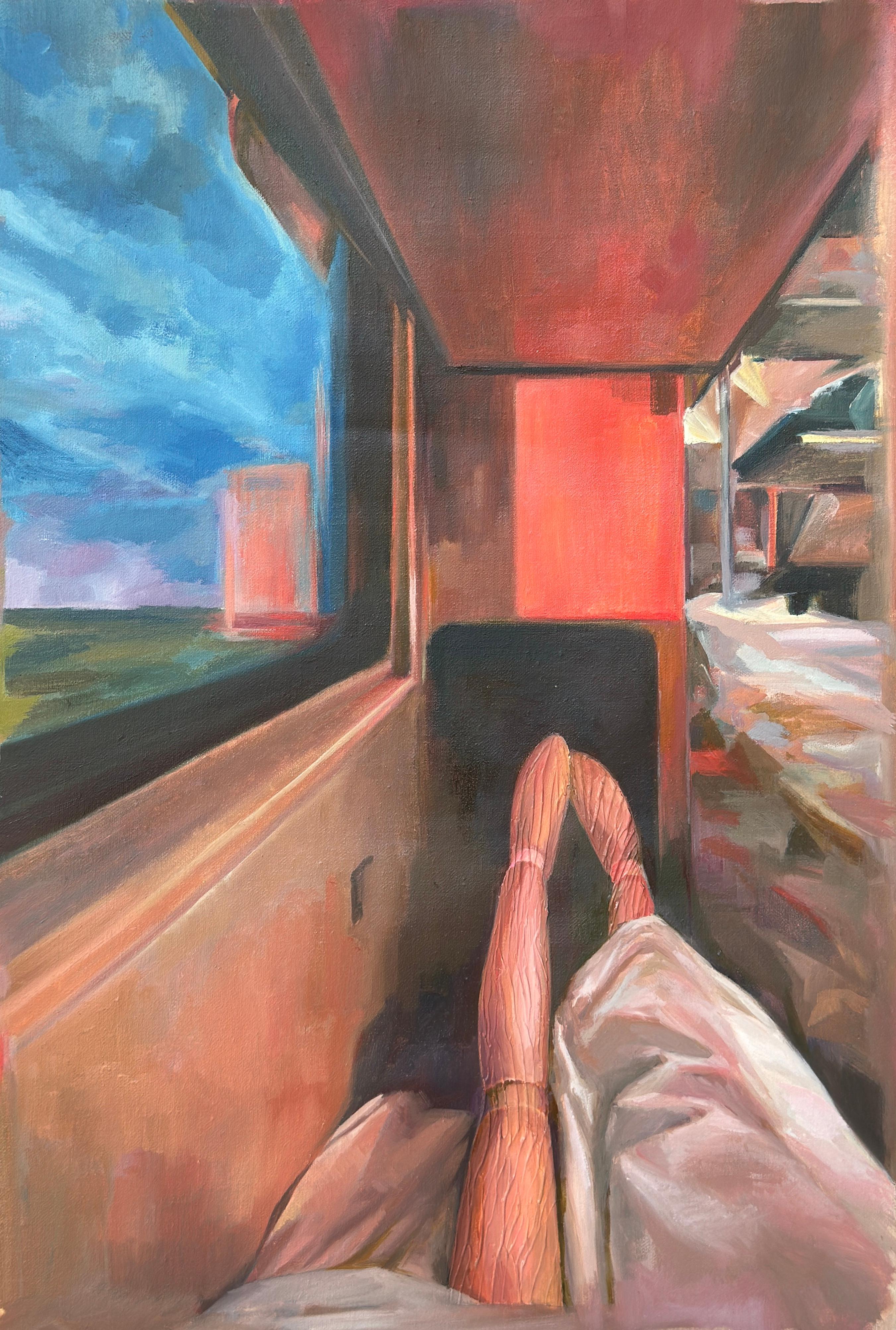 The Road Home, 60x40 cm, acrylic on canvas