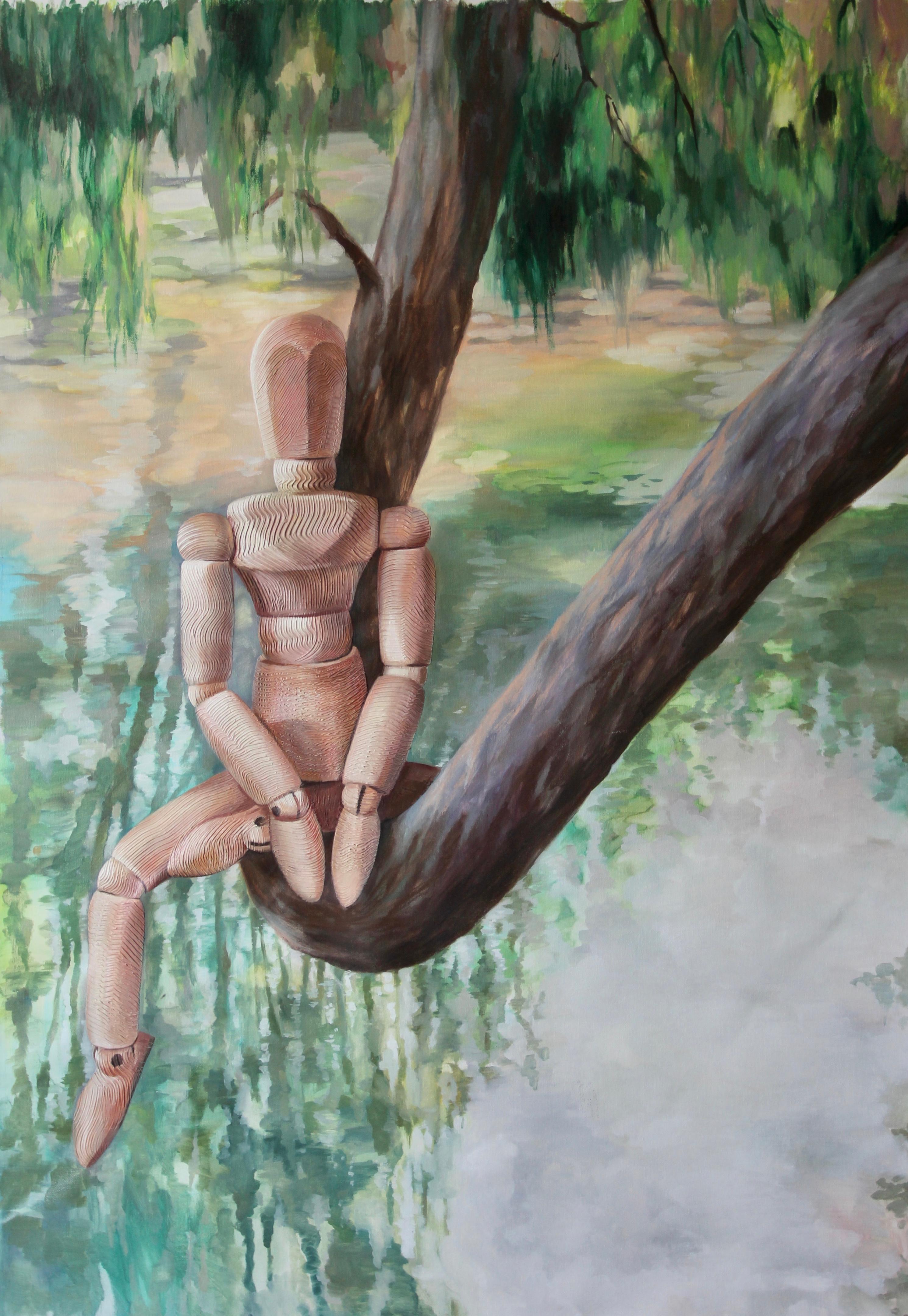 Depth, 100x150cm, oil on canvas