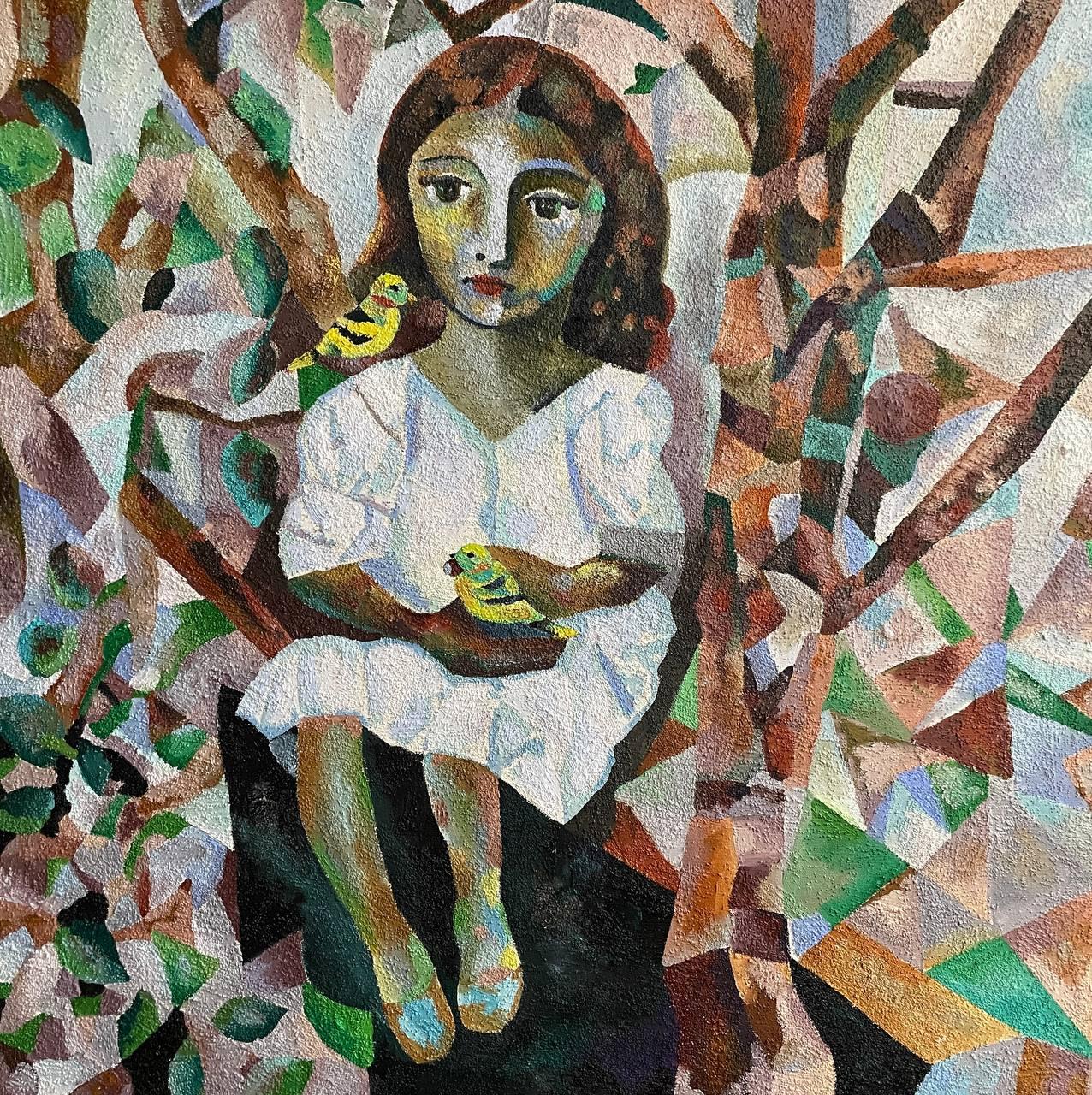 My birds, 100x140cm, Oil, Canvas