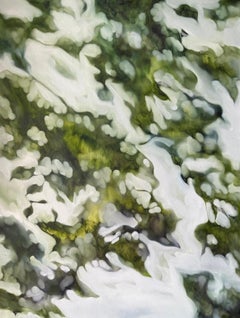 In the transparent greenery of spring, 80x60cm, oil on canvas