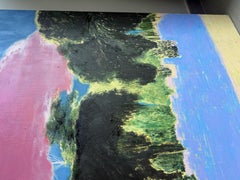 Nuvole , 100x100 cm, olio su tela