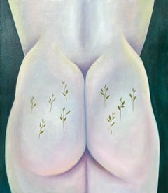 Sprouts, 80x70cm, oil on canvas
