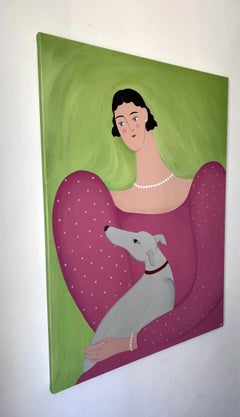 Cher ami, 80x60 cm, acrylique sur toile