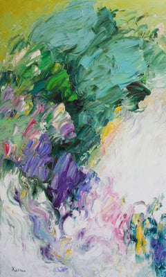 Paesaggio , 100x60 cm, olio su tela