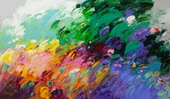 Paesaggio , 70x120 cm, olio su tela