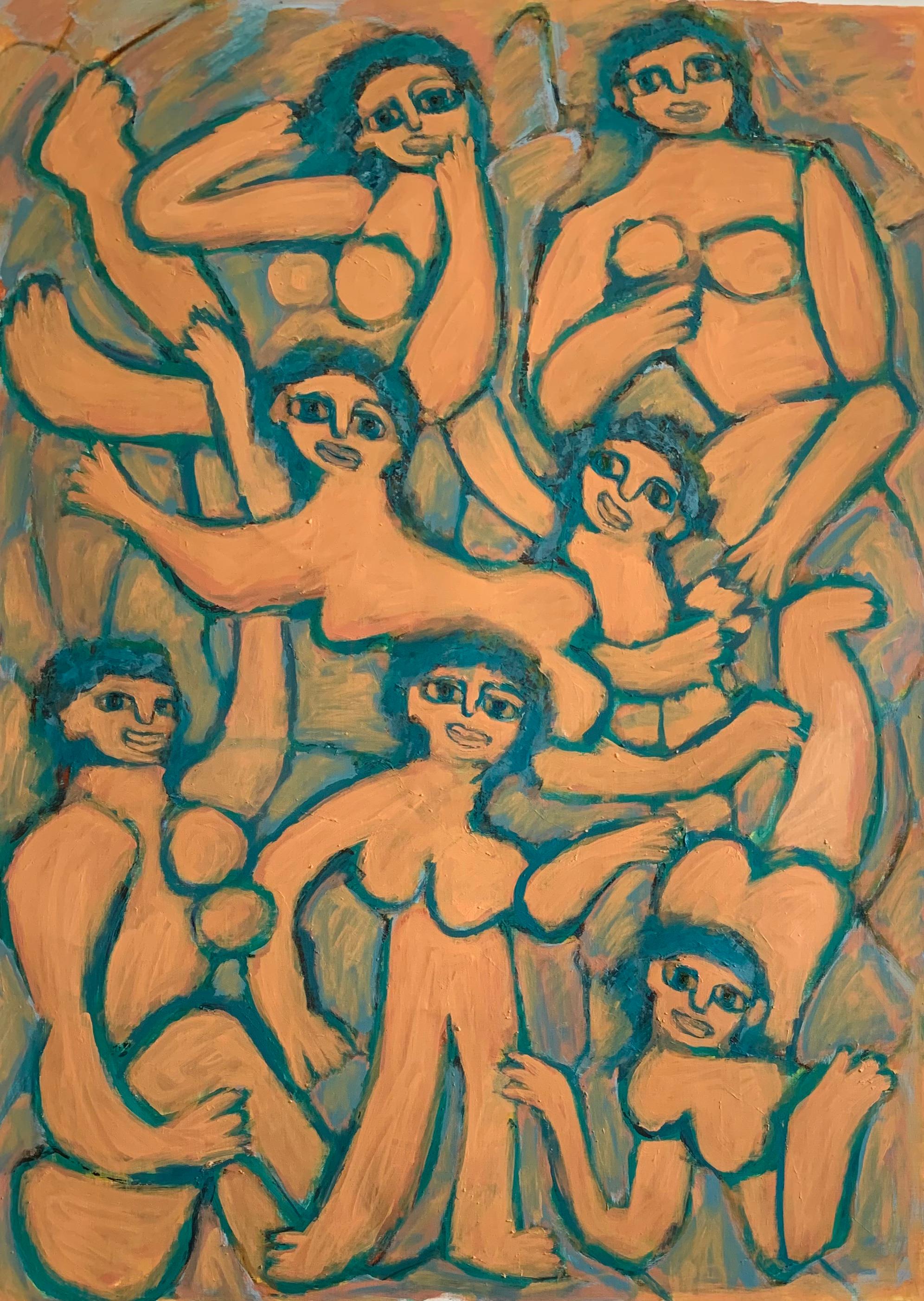 Untittle, 140x100 cm, acrylique, toile
