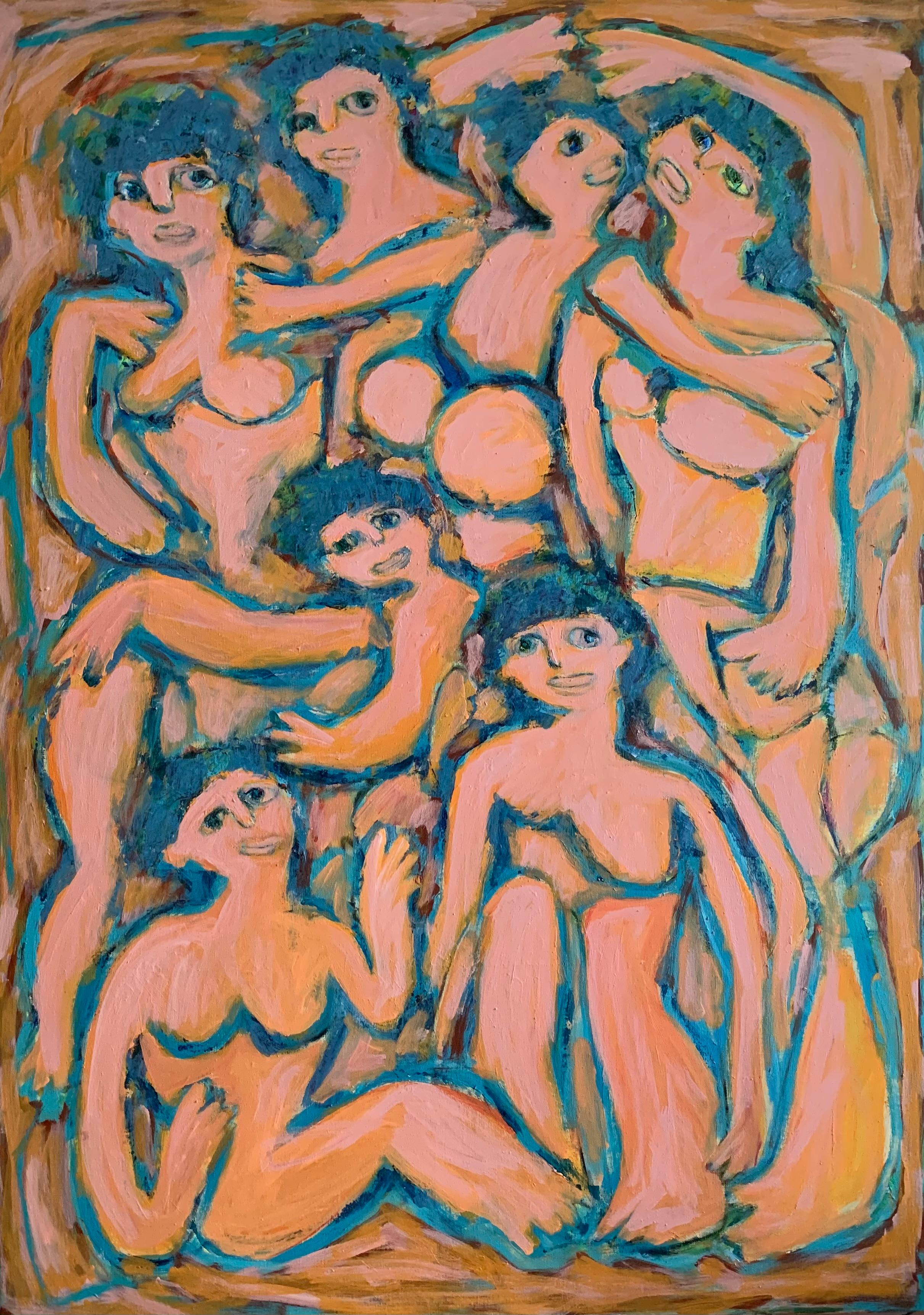 Untittle, 140x100 cm, acrylique, toile
