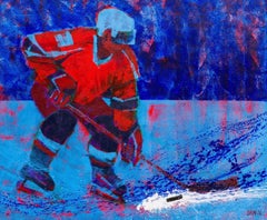 Pittura acrilica su tela, 100x120cm, in condizioni nuove