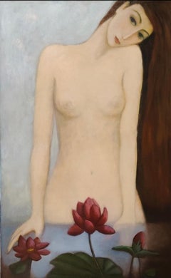 Morning , 95x60 cm, oil on canvas
